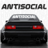 ANTISOCIAL - naklejka
